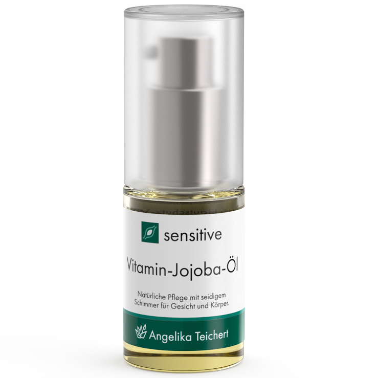 sensitive_Vitamin-Jojoba-Oel-zs Angelika Teichert Vitamin Jojoba Macadamia Öl 15 ml