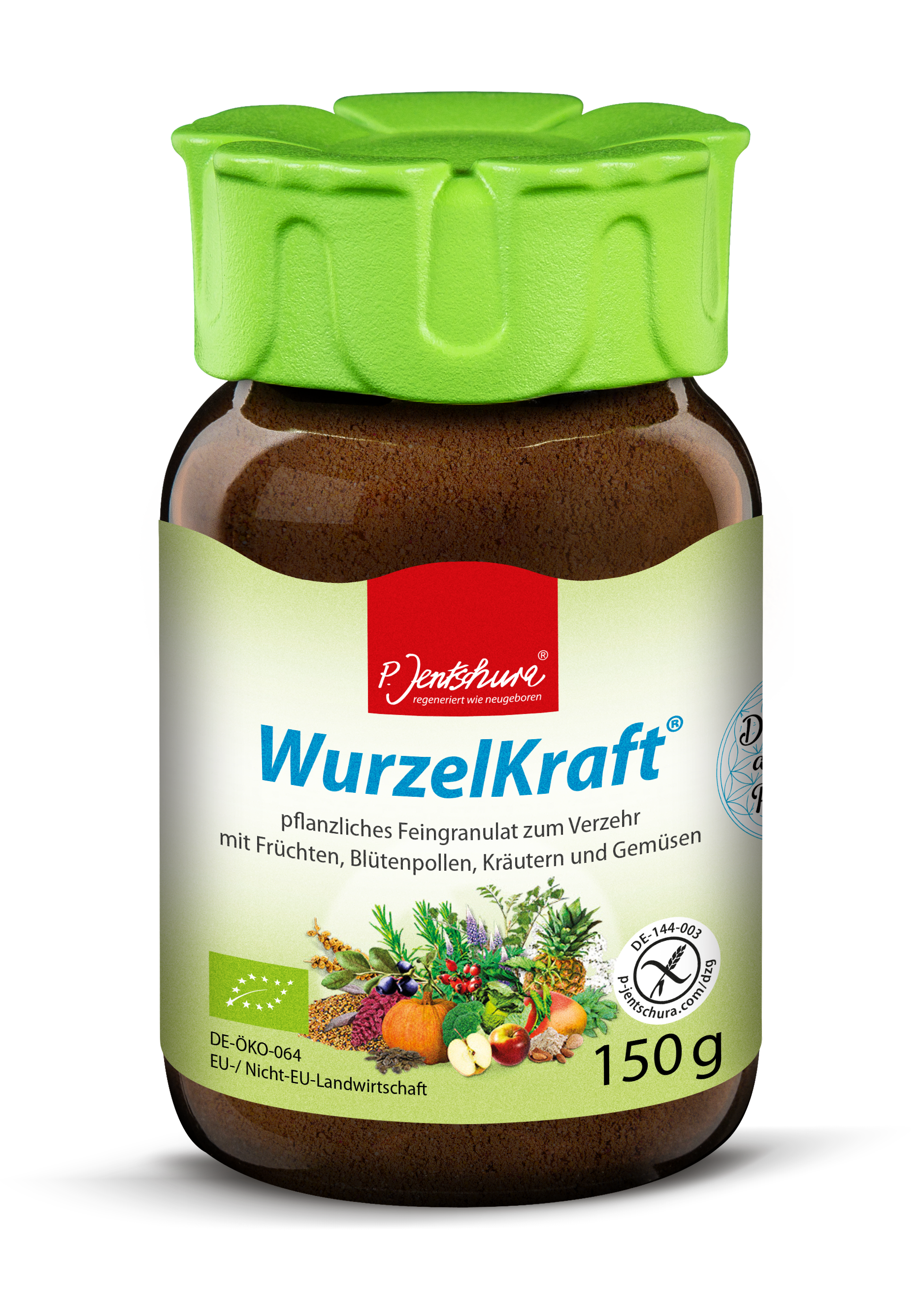 wurzelkraft_glas_150g_dachi_10-2018_presse Jentschura Wurzelkraft 150g BIO