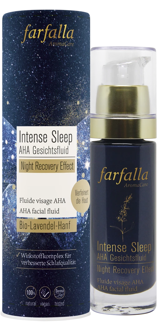 Farfalla Intense Sleep AHA Gesichtsfluid Night Recovery Effect 30ml Farfalla Intense Sleep AHA Gesichtsfluid Night Recovery Effect 30ml