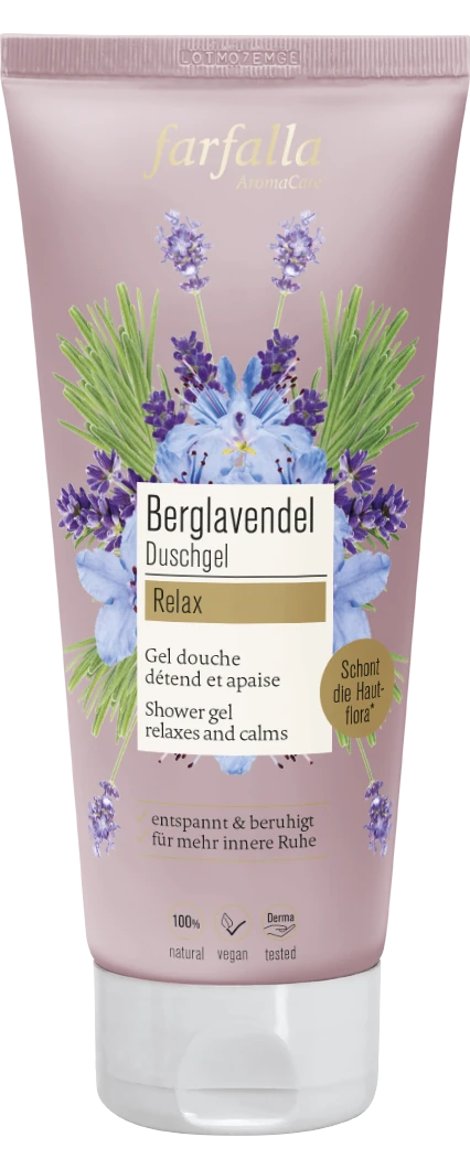 Farfalla Berglavendel Relax Duschgel 200ml Farfalla Berglavendel Relax Duschgel 200ml