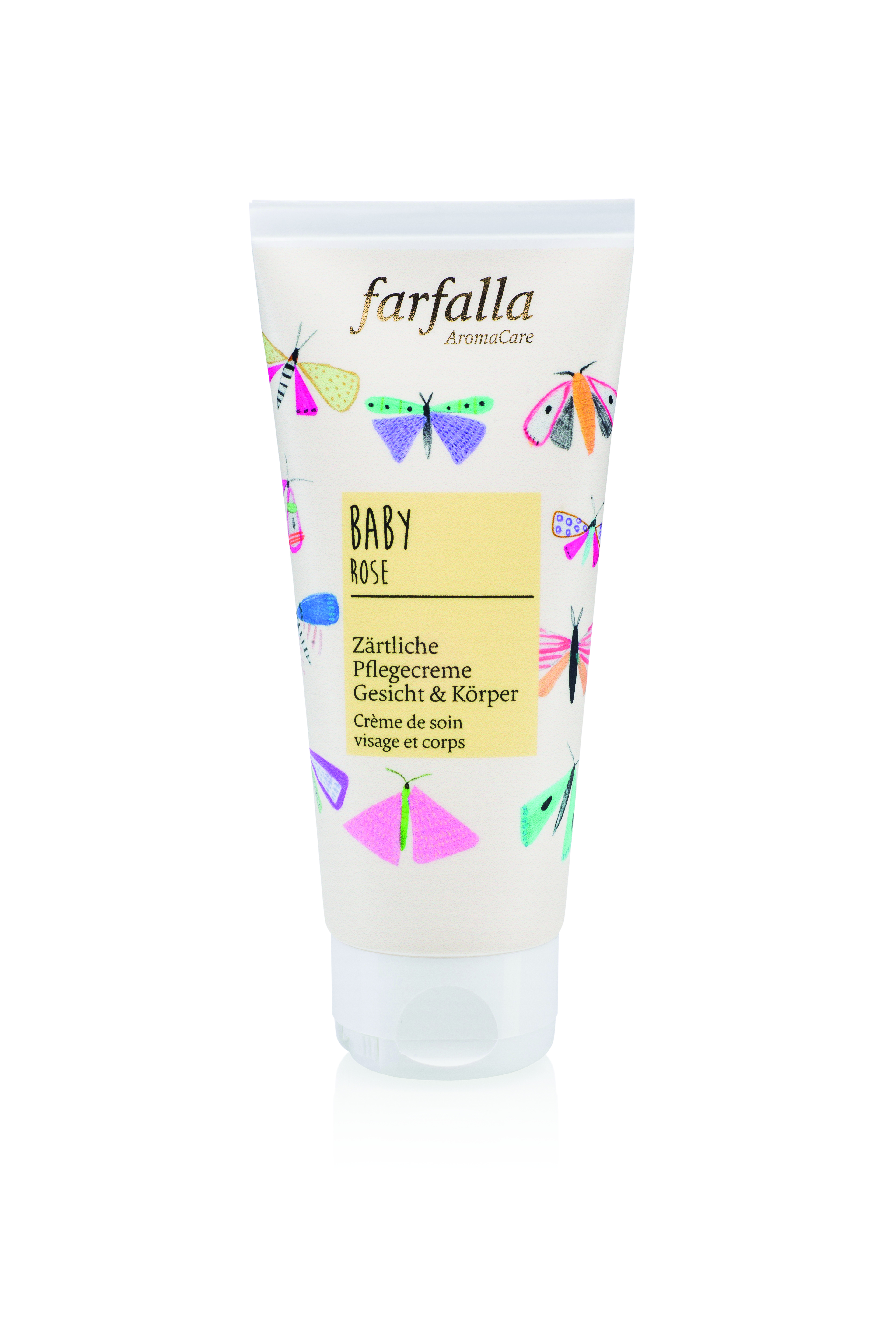 Baby_Pflegecreme Farfalla Baby Rose Zärtliche Pflegecreme Gesicht & Körper 100 ml