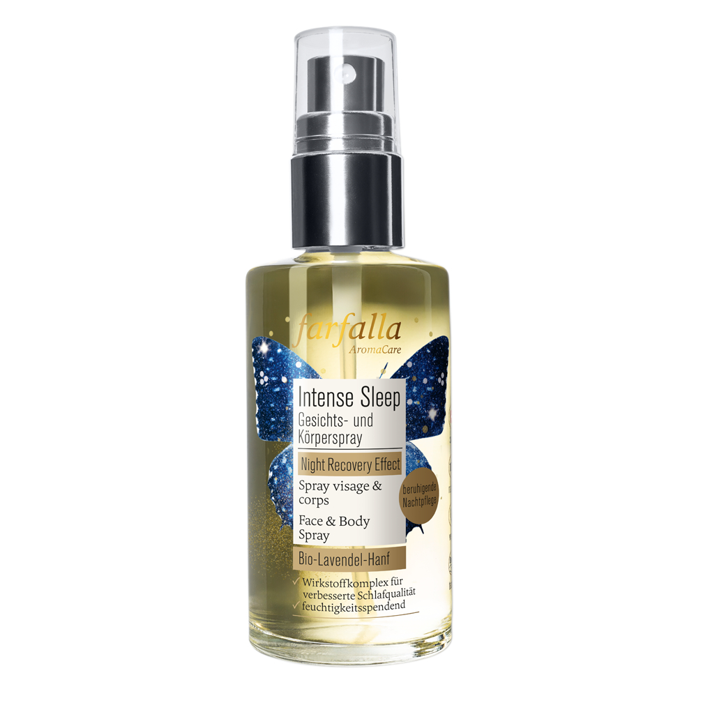 Farfalla Intense Sleep Gesichts- und Körperspray Night Recovery Effect 60ml Farfalla Intense Sleep Gesichts- und Körperspray Night Recovery Effect 60ml