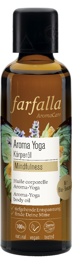 Farfalla Mindfulness Aroma-Yoga Körperöl 75ml Farfalla Mindfulness Aroma-Yoga Körperöl 75ml