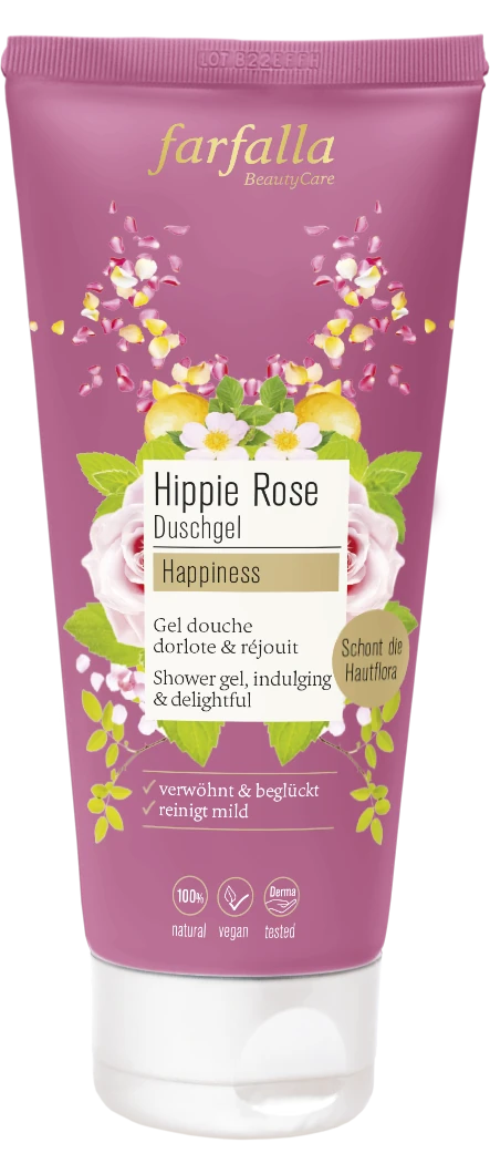 Farfalla Hippie Rose Duschgel 200ml Farfalla Hippie Rose Duschgel 200ml