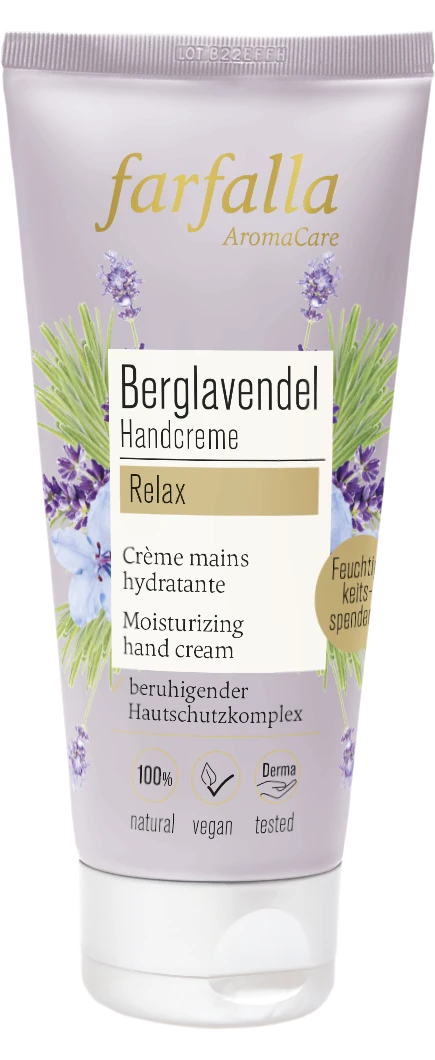 Farfalla Berglavendel Relax Handcreme 50ml Farfalla Berglavendel Relax Handcreme 50ml