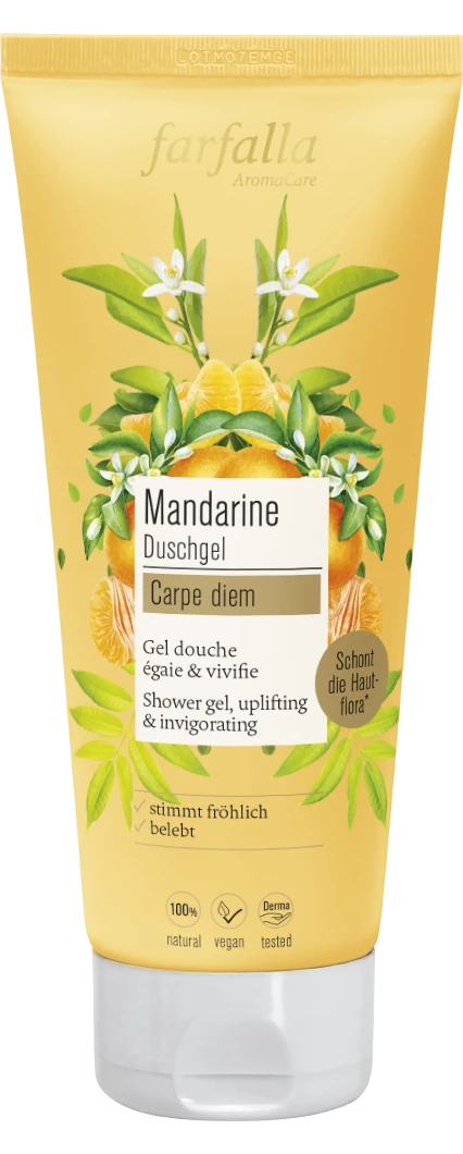Farfalla Mandarine Carpe Diem Duschgel 200ml feuchtigkeitsspendend Farfalla Mandarine Carpe Diem Duschgel 200ml feuchtigkeitsspendend