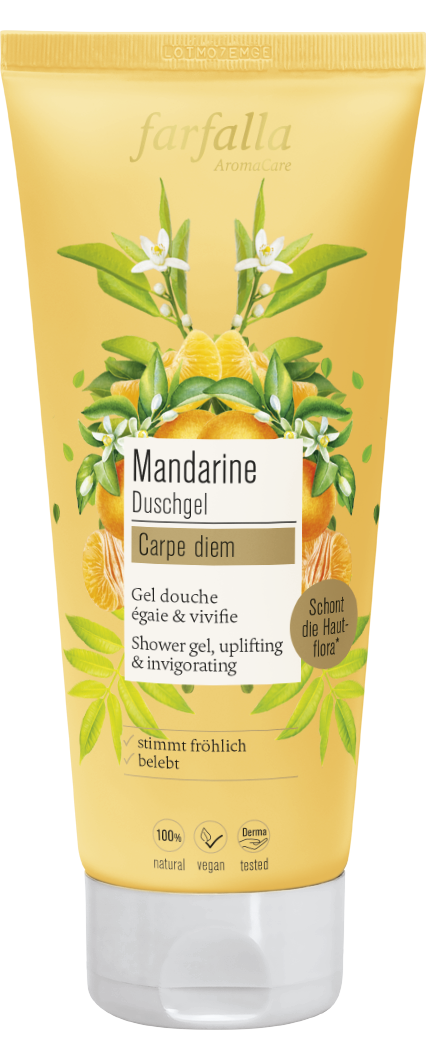 Farfalla Mandarine Carpe Diem Duschgel 200ml feuchtigkeitsspendend