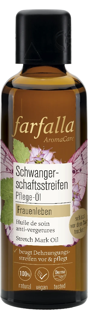 Farfalla Frauenleben Schwangerschaftsstreifen Pflege-Öl 75ml Farfalla Frauenleben Schwangerschaftsstreifen Pflege-Öl 75ml