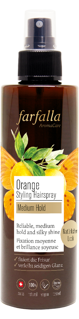 Farfalla Orange Styling Hairspray 200ml