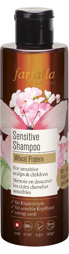 Farfalla Sensitive Shampoo Wheat Protein 200ml Farfalla Sensitive Shampoo Wheat Protein 200ml