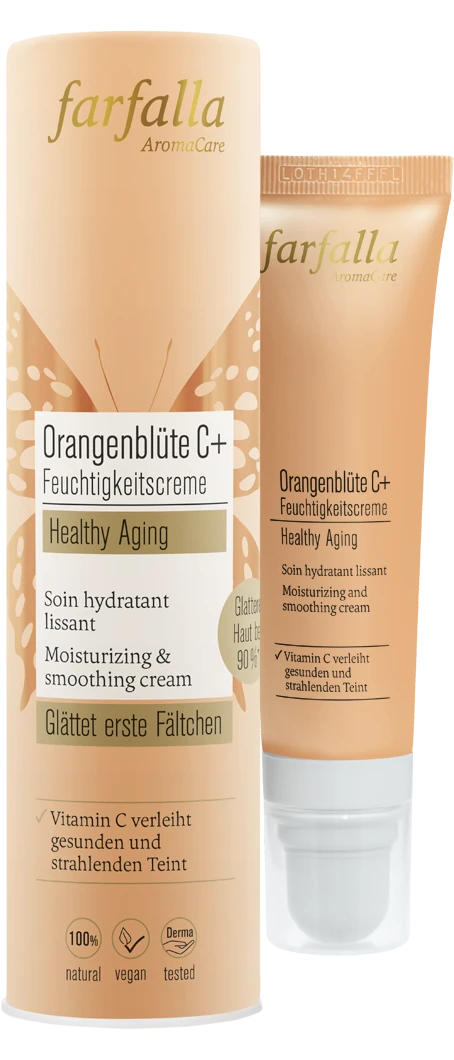 Farfalla Orangenblüte C+ Feuchtigkeitscreme Healthy Aging 30ml
