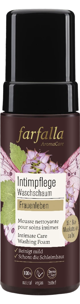 Farfalla Frauenleben Intimpflege Waschschaum 150ml Farfalla Frauenleben Intimpflege Waschschaum 150ml