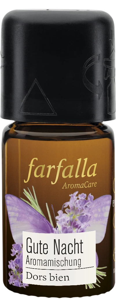 Farfalla Schlaf schön Lavendel Gute Nacht Aromamischung 5ml Farfalla Schlaf schön Lavendel Gute Nacht Aromamischung 5ml