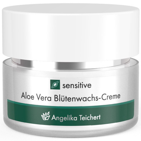 sensitive_Aloe_Vera_Bluetennwachs-Creme-zs Angelika Teichert Blütenwachs Creme 50 ml