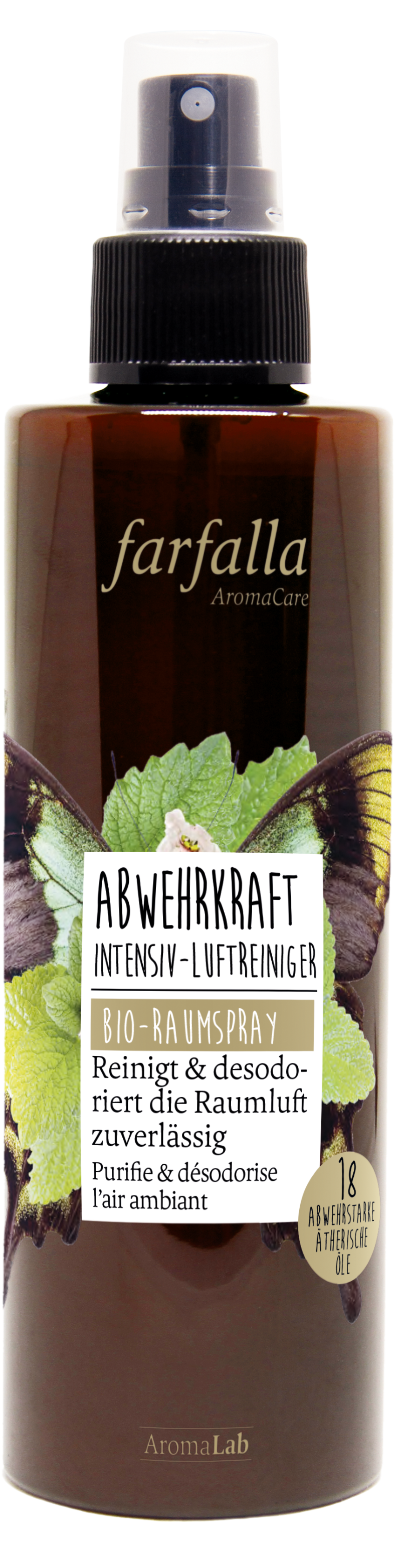 Farfalla Abwehrkraft Intensiv-Luftreiniger Bio-Raumspray 200ml