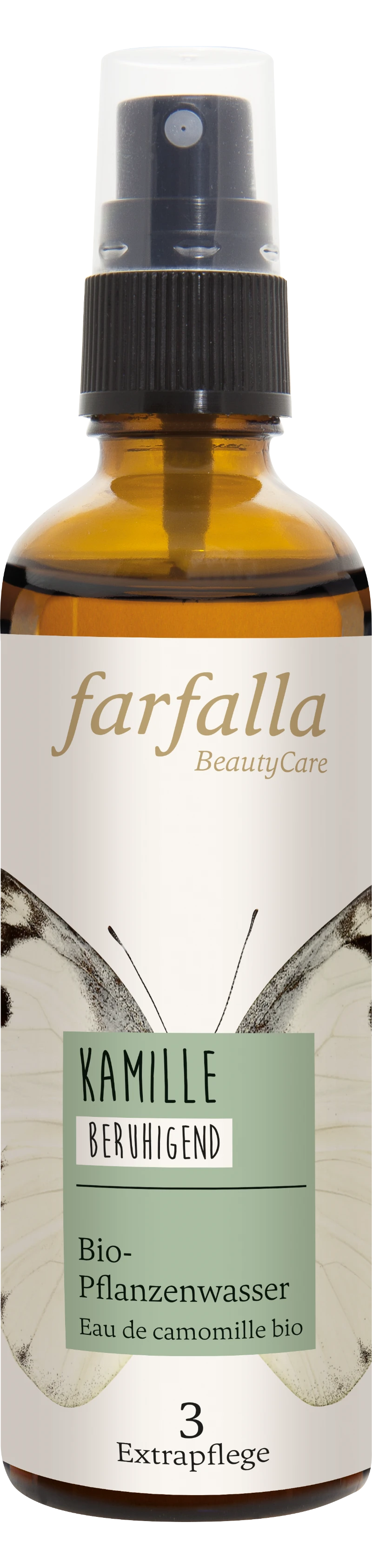 Farfalla Kamille Bio-Pflanzenwasser 75ml beruhigend Farfalla Kamille Bio-Pflanzenwasser 75ml beruhigend