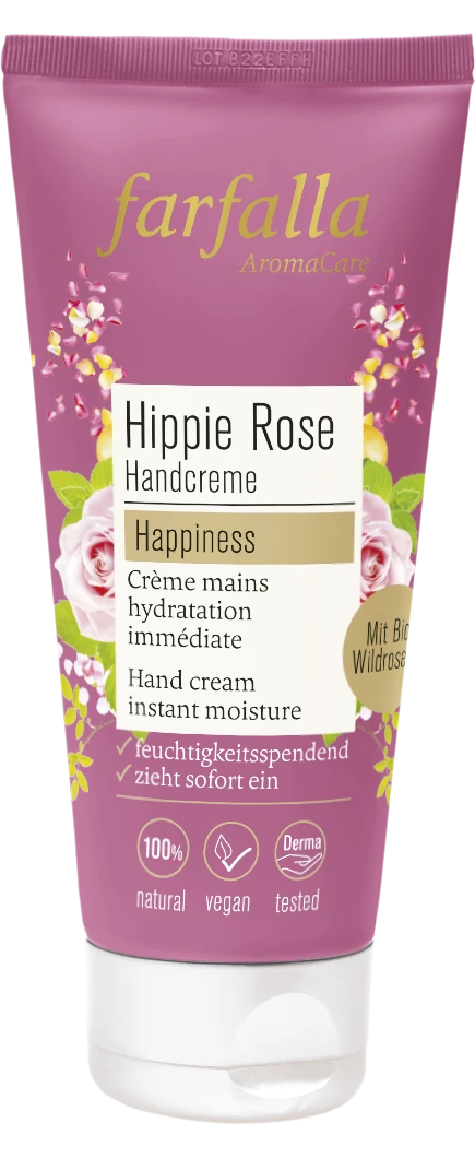 Farfalla Hippie rose Happiness Handcreme 50ml Farfalla Hippie rose Happiness Handcreme 50ml