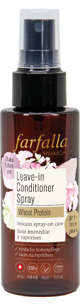 Farfalla Leave-in Conditioner Spray Wheat Protein 100ml Farfalla Leave-in Conditioner Spray Wheat Protein 100ml
